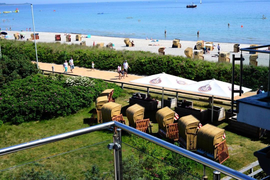 Traumhafter Ostsee-Ausblick, Fewo Direkt Am Strand Đảo Đảo Fehmarn Ngoại thất bức ảnh